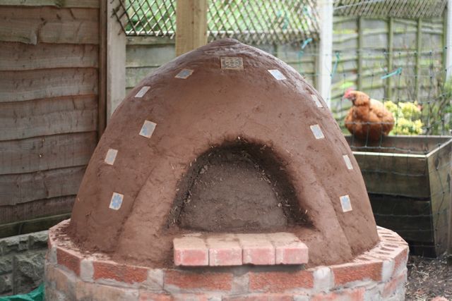 Earth oven - finished