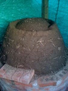 earth oven 2nd layer