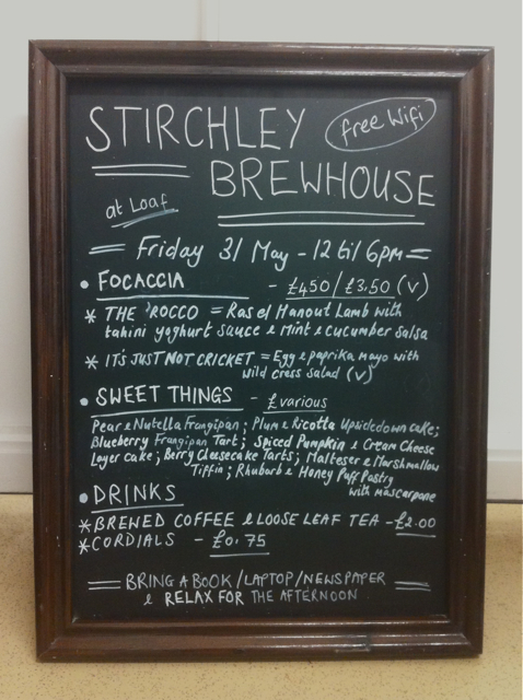 Stirchley Brewhouse 31 May