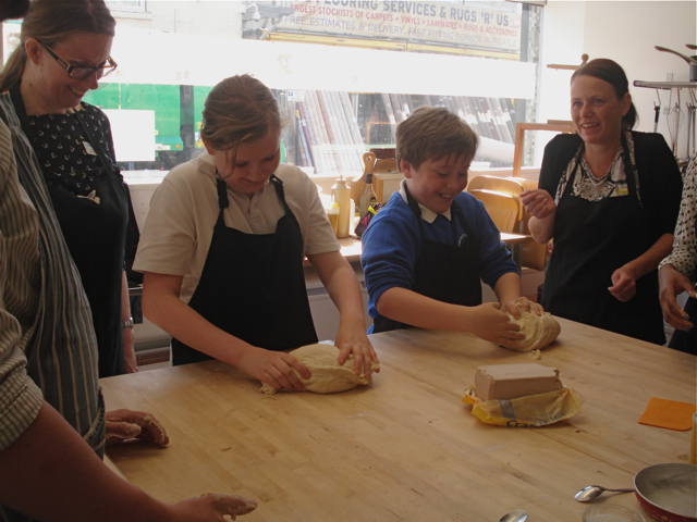 Stirchley Community School Bread Workshop at Loaf