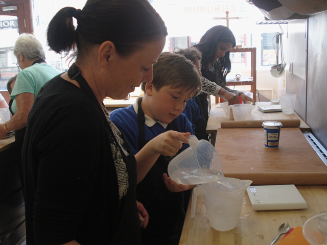 Parents & children from Stirchley Community School at Loaf