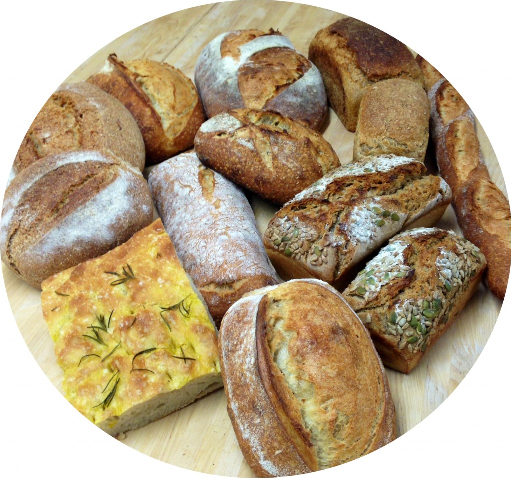bread selection circle